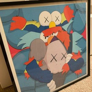 KAWS Family Canvas Print